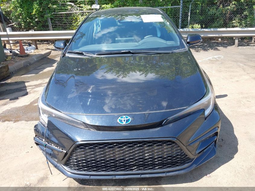 2023 Toyota Corolla Hybrid Se VIN: JTDBCMFEXP3026009 Lot: 42221683