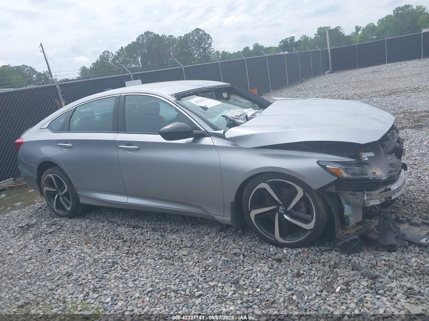 VIN 1HGCV1F33MA098349 2021 HONDA ACCORD SPORT