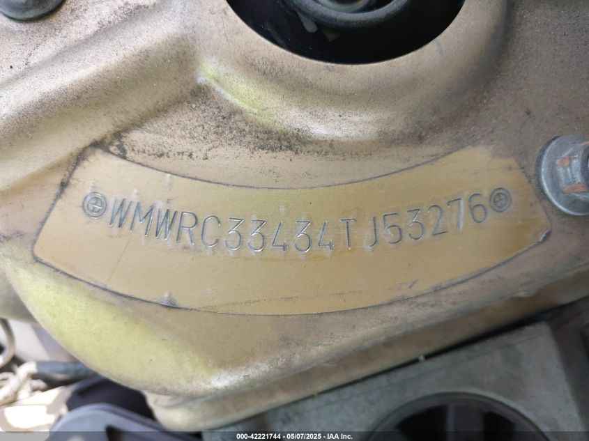 2004 Mini Cooper VIN: WMWRC33434TJ53276 Lot: 42221744