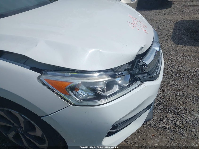 2017 HONDA ACCORD VIN: 1HGCR3F87HA001008