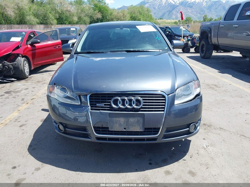 2007 Audi A4 3.2 VIN: WAUDH78E87A257895 Lot: 42222027