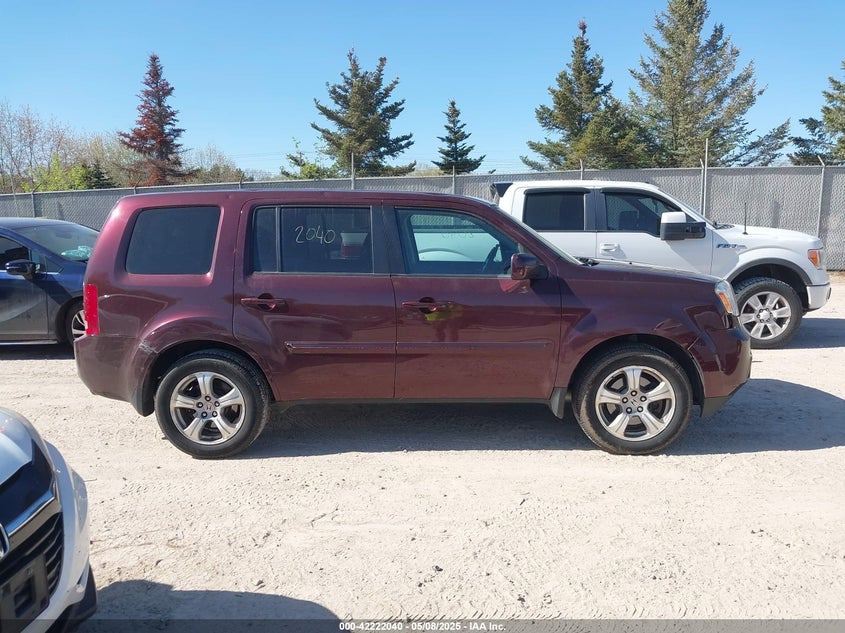2014 HONDA PILOT EX-L - 5FNYF4H55EB035263