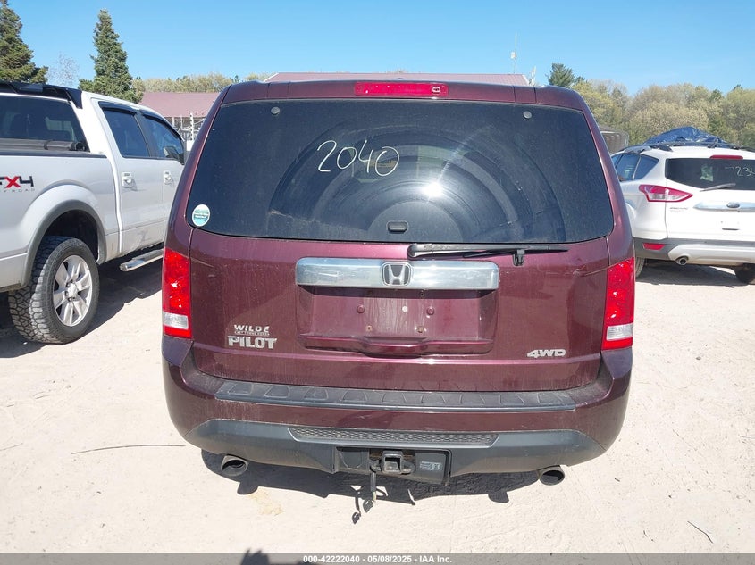 2014 HONDA PILOT EX-L - 5FNYF4H55EB035263