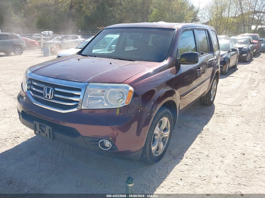 2014 HONDA PILOT EX-L - 5FNYF4H55EB035263