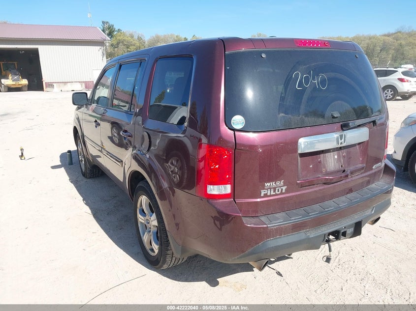 2014 HONDA PILOT EX-L - 5FNYF4H55EB035263