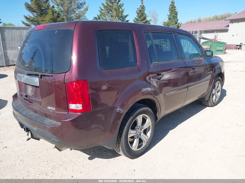2014 HONDA PILOT EX-L - 5FNYF4H55EB035263