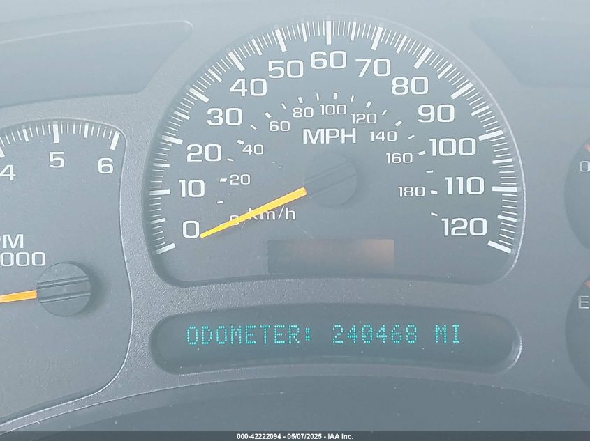 2003 Chevrolet Tahoe Lt VIN: 1GNEK13T03J222636 Lot: 42222094