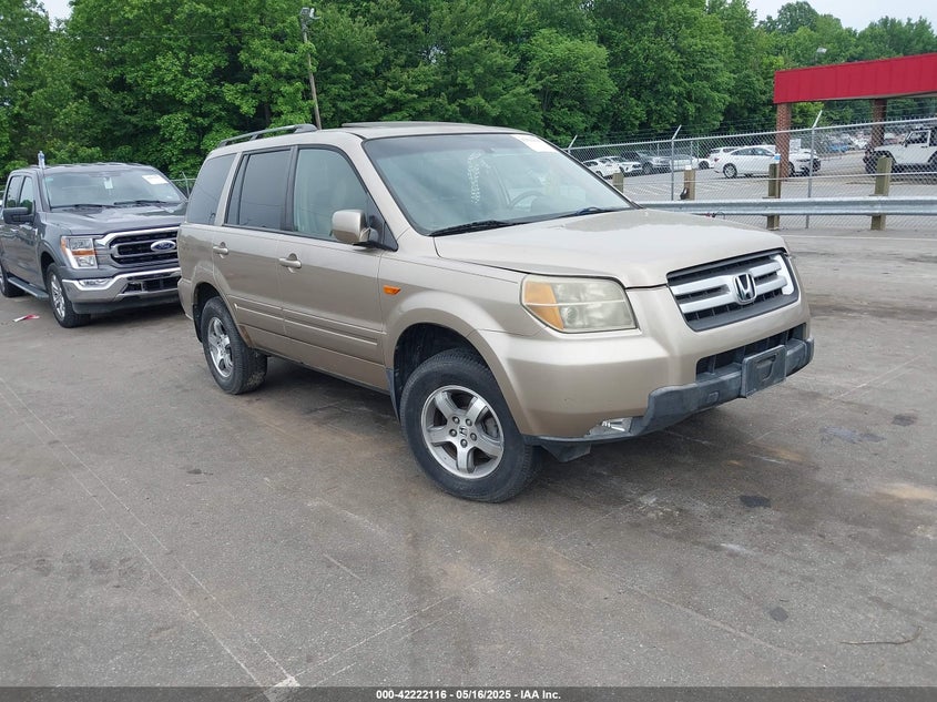 2006 HONDA PILOT VIN: 5FNYF28666B000536