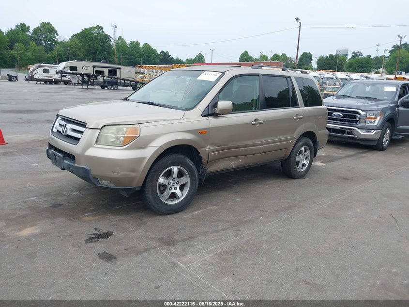 2006 HONDA PILOT VIN: 5FNYF28666B000536