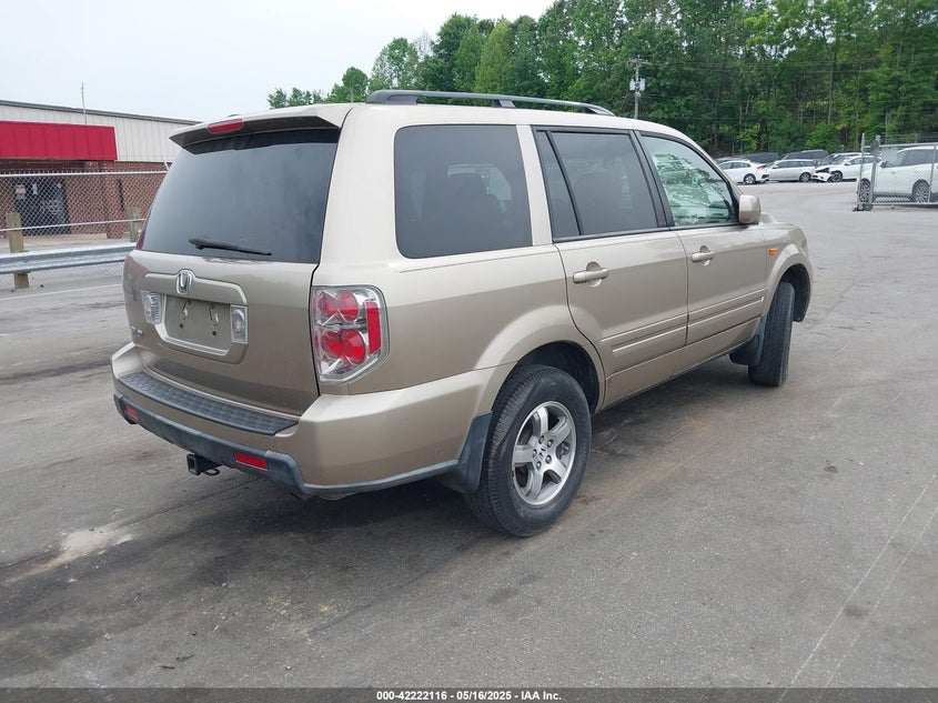 2006 HONDA PILOT VIN: 5FNYF28666B000536