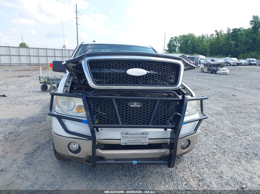 2008 FORD F-150 VIN: 1FTPW12V58FB91435