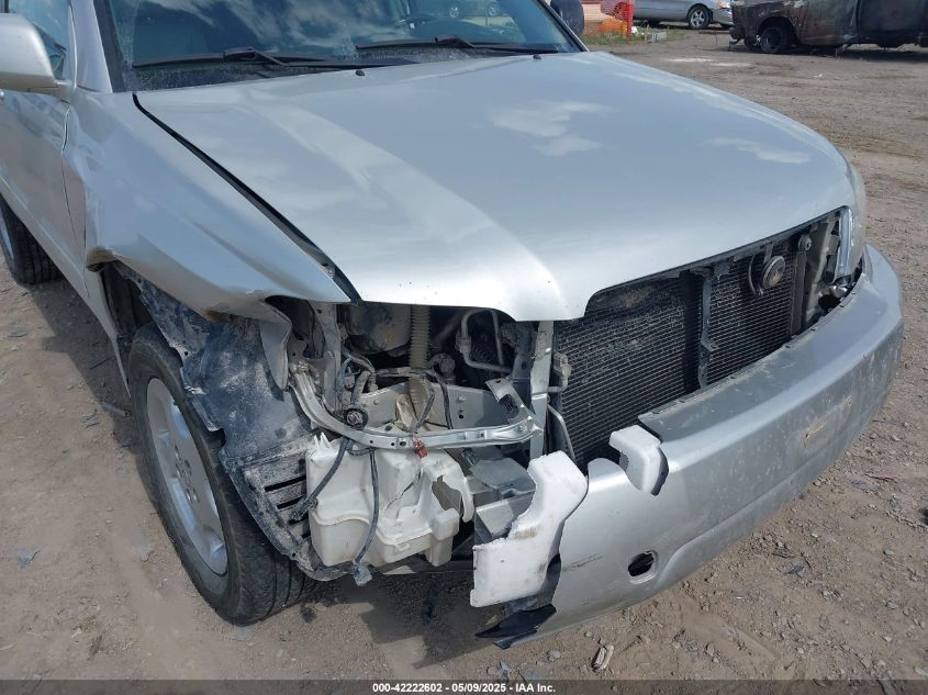 2006 Toyota Highlander Limited V6 VIN: JTEEP21A860172592 Lot: 42222602