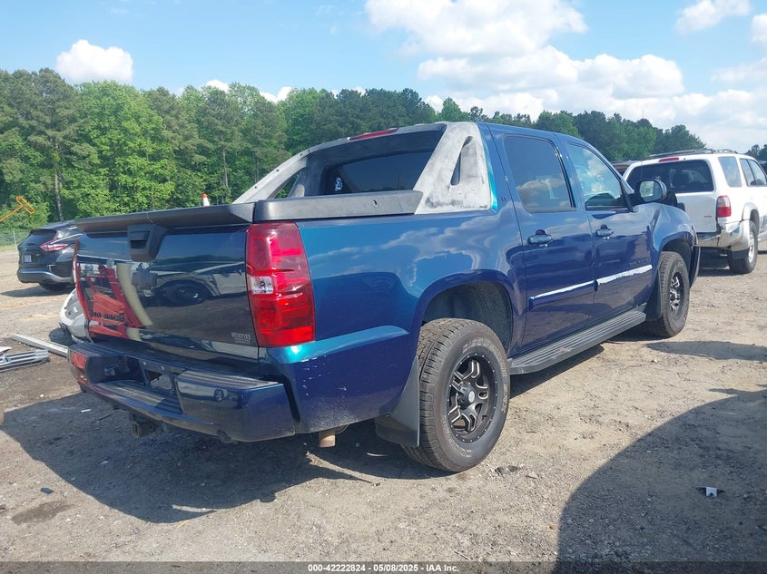 2007 CHEVROLET AVALANCHE 1500 VIN: 3GNFK12367G124840