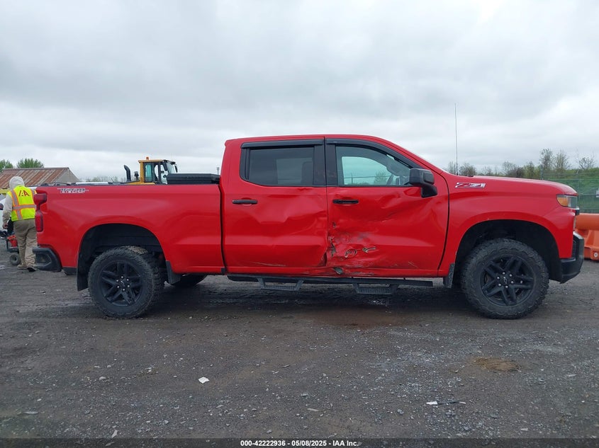 2021 CHEVROLET SILVERADO 1500 4WD  SHORT BED CUSTOM TRAIL BOSS/4WD  STANDARD BED CUSTOM TRAIL BOSS - 1GCPYCEF2MZ428353