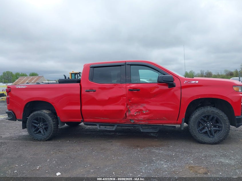 2021 CHEVROLET SILVERADO 1500 4WD  SHORT BED CUSTOM TRAIL BOSS/4WD  STANDARD BED CUSTOM TRAIL BOSS - 1GCPYCEF2MZ428353