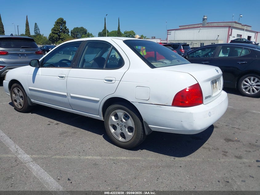 2006 NISSAN SENTRA VIN: 3N1CB51D06L628435