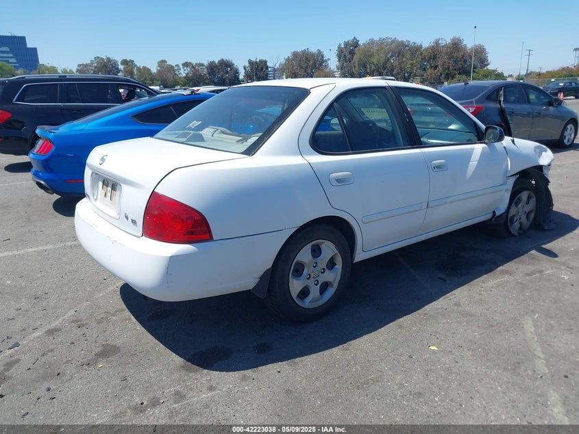 2006 NISSAN SENTRA VIN: 3N1CB51D06L628435