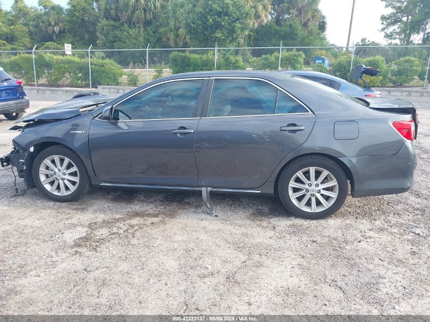 2012 Toyota Camry Hybrid Xle VIN: 4T1BD1FK9CU052649 Lot: 42223137