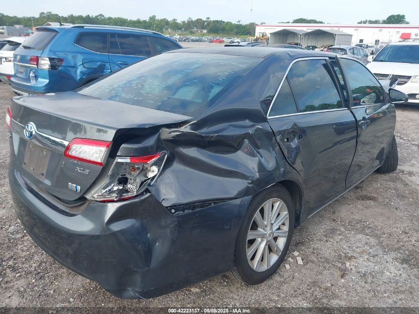 2012 Toyota Camry Hybrid Xle VIN: 4T1BD1FK9CU052649 Lot: 42223137