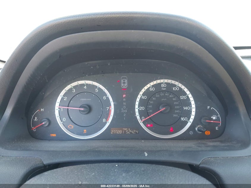 2012 HONDA ACCORD VIN: 1HGCP2F60CA025237