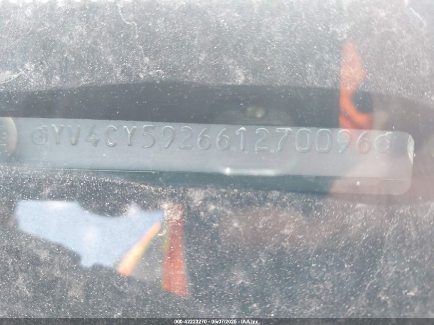 2006 Volvo Xc90 2.5T VIN: YV4CY592661270096 Lot: 42223270