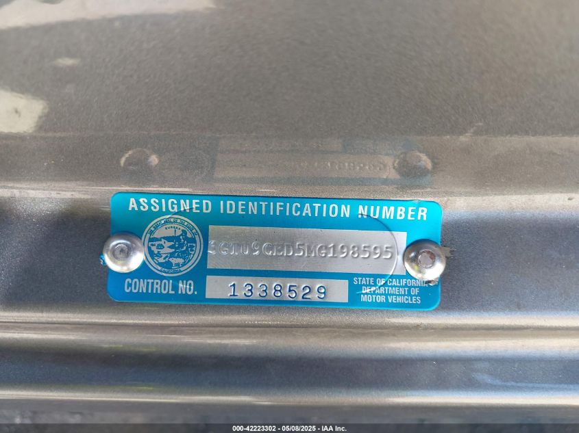 2021 GMC Sierra 1500 - 3GTU9CED5MG198595