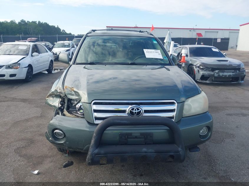 2007 Toyota Highlander Limited V6 VIN: JTEEP21A270199904 Lot: 42223395