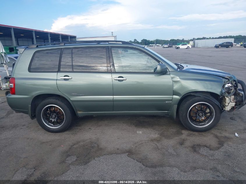 2007 Toyota Highlander Limited V6 VIN: JTEEP21A270199904 Lot: 42223395