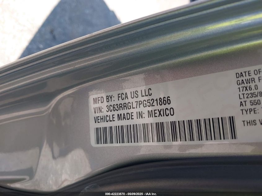 2023 Ram 3500 - 3C63RRGL7PG521866