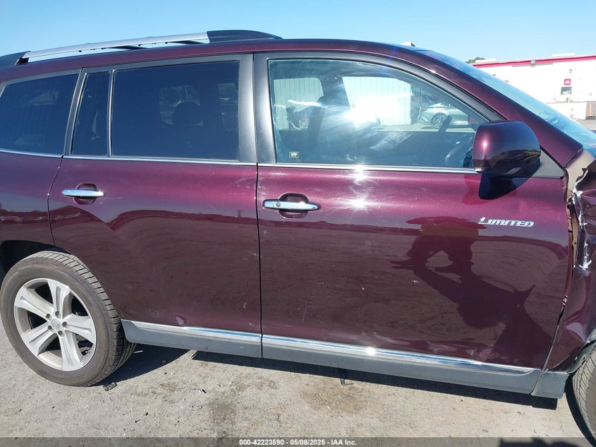 2013 TOYOTA HIGHLANDER LIMITED V6 - 5TDDK3EH7DS276173