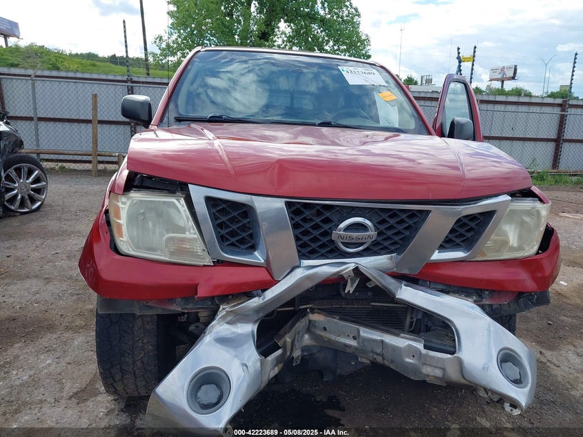 2010 Nissan Frontier Se VIN: 1N6AD0CW6AC418262 Lot: 42223689