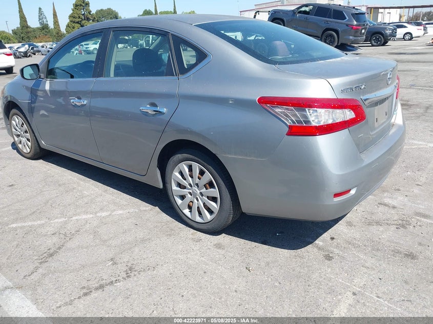 2014 NISSAN SENTRA VIN: 3N1AB7AP6EY326193