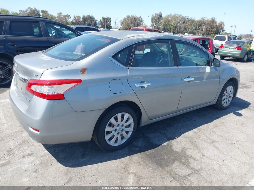 2014 NISSAN SENTRA VIN: 3N1AB7AP6EY326193