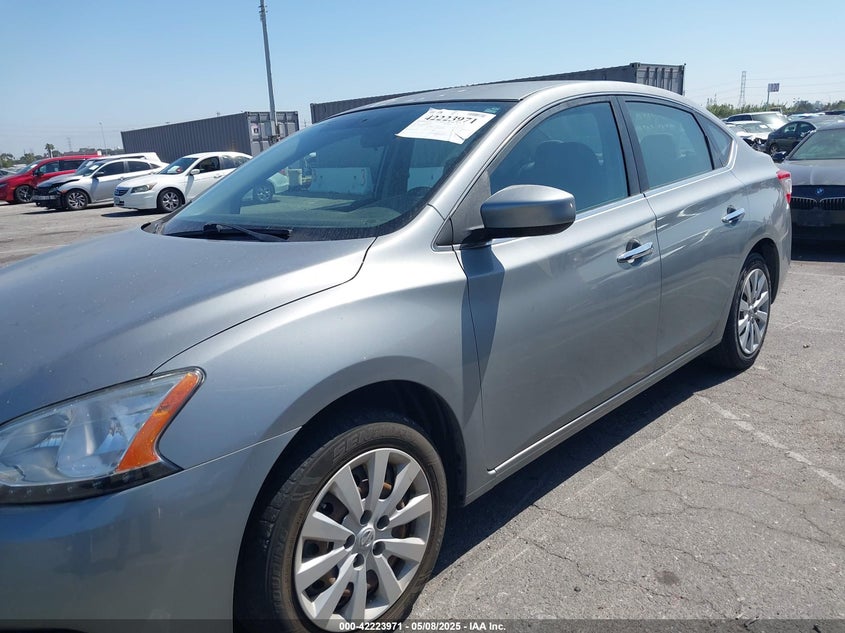 2014 NISSAN SENTRA VIN: 3N1AB7AP6EY326193