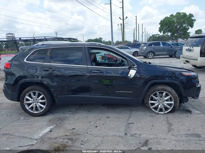 2015 Jeep Cherokee Limited VIN: 1C4PJLDS6FW560264 Lot: 42224063