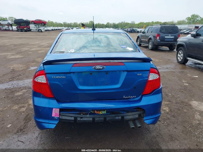 2011 FORD FUSION VIN: 3FAHP0HA4BR272569