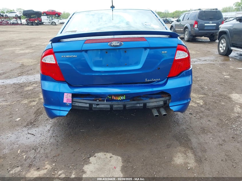 2011 FORD FUSION VIN: 3FAHP0HA4BR272569