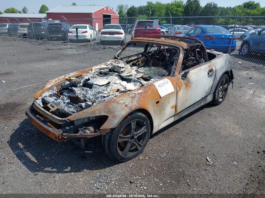 2008 HONDA S2000 VIN: JHMAP21498S001434