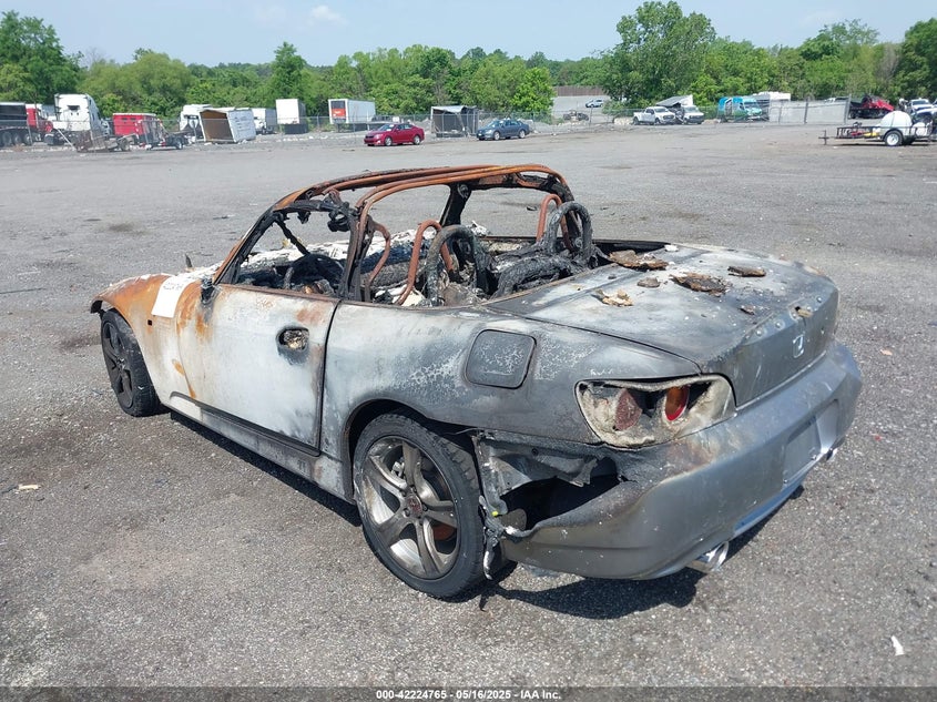 2008 HONDA S2000 VIN: JHMAP21498S001434