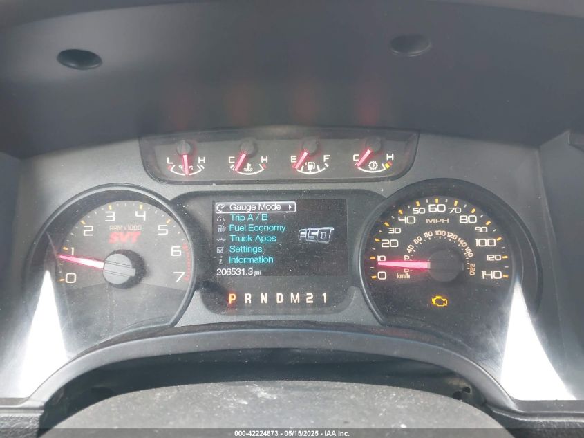 2012 Ford F-150 Svt Raptor VIN: 1FTFW1R60CFC41984 Lot: 42224873