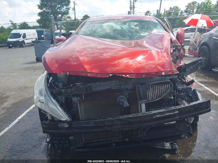 2012 Hyundai Sonata Se 2.0T VIN: 5NPEC4AB6CH391442 Lot: 42224922