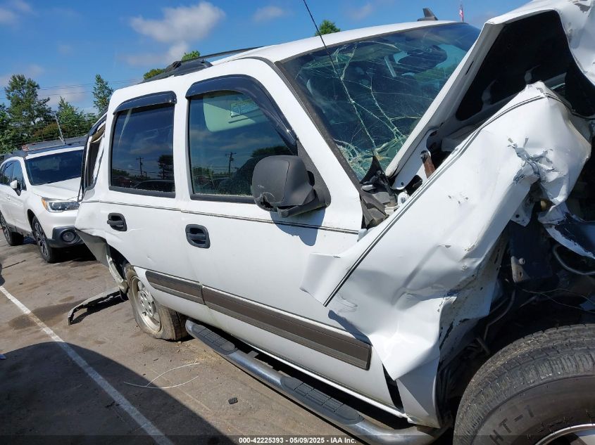2006 Chevrolet Tahoe Ls VIN: 1GNEC13Z66R143348 Lot: 42225393