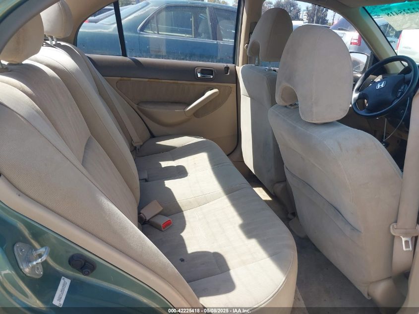 2003 Honda Civic Lx VIN: 2HGES16553H559537 Lot: 42225418