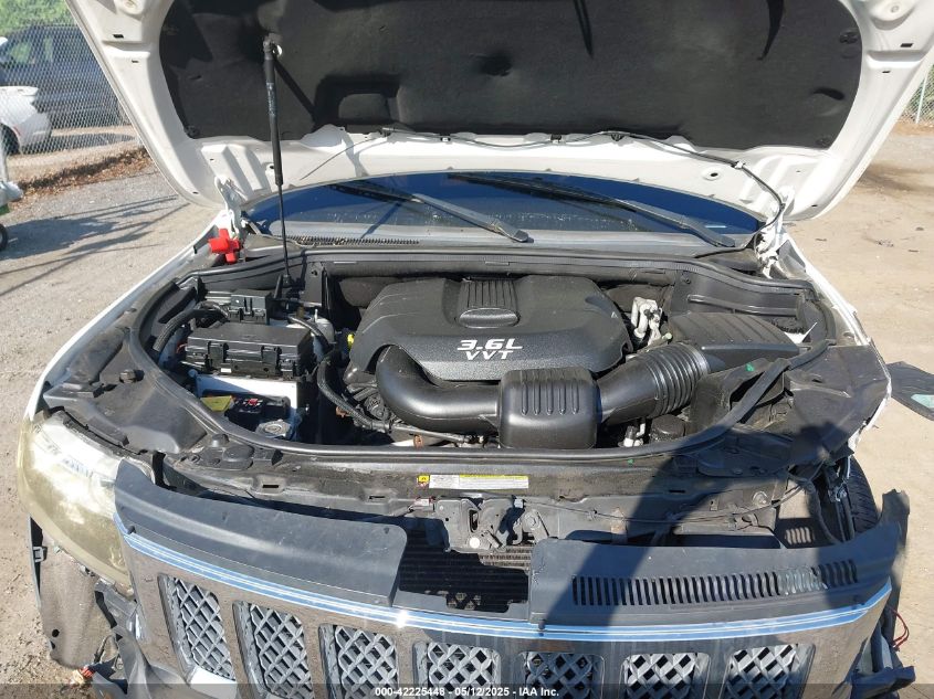 2012 Jeep Grand Cherokee Overland VIN: 1C4RJFCG5CC200097 Lot: 42225448