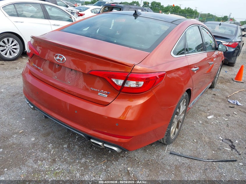 2015 HYUNDAI SONATA VIN: 5NPE34ABXFH137334