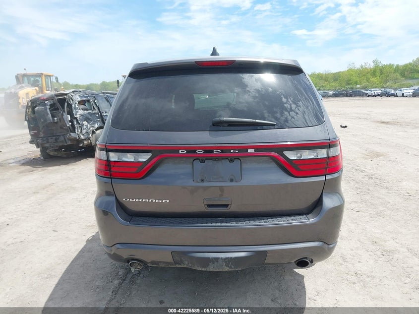 2014 DODGE DURANGO VIN: 1C4RDJAG6EC593978