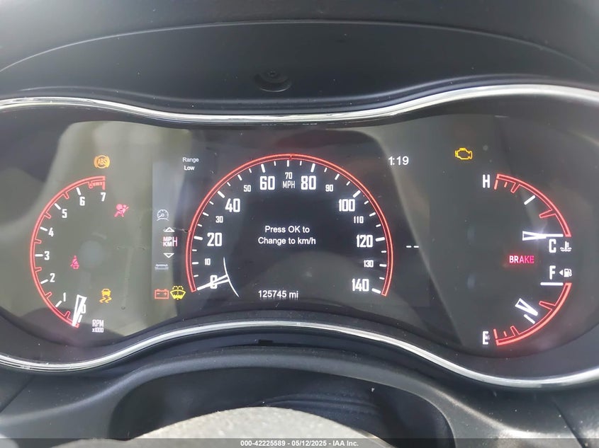 2014 DODGE DURANGO VIN: 1C4RDJAG6EC593978