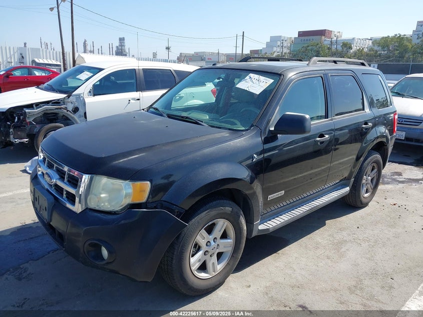 2008 FORD ESCAPE HYBRID VIN: 1FMCU49H38KB35597
