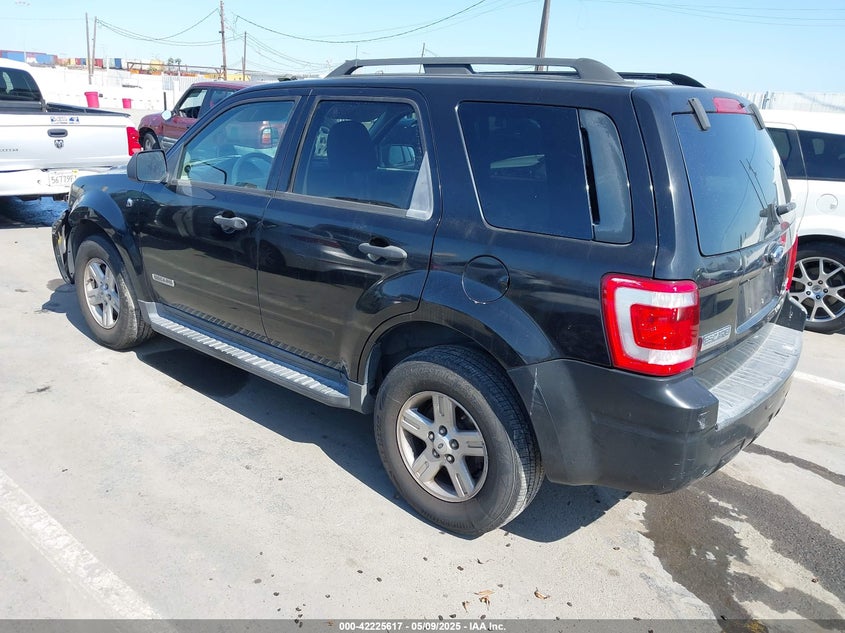 2008 FORD ESCAPE HYBRID VIN: 1FMCU49H38KB35597