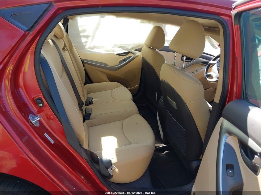 2011 HYUNDAI ELANTRA VIN: KMHDH4AE6BU110067